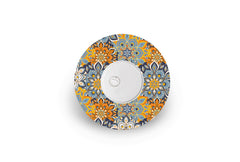 70's Funky Florals Patch - Libre 3 for Single diabetes supplies and insulin pumps