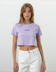 Highs and Lows Crop T-Shirt
