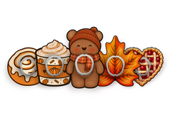 Fall Cafe Patch Pack