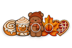Fall Cafe Patch Pack