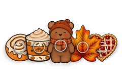 Fall Cafe Patch Pack