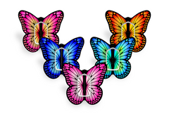 Bright Butterfly Patch Pack