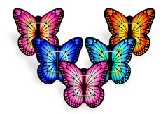 Bright Butterfly Patch Pack