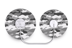 Arctic Camo Patch for Tru - Steel diabetes supplies and insulin pumps