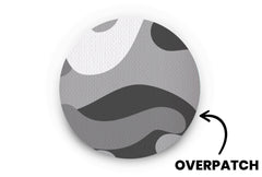 Arctic Camo Patch - Overpatches for Single diabetes supplies and insulin pumps