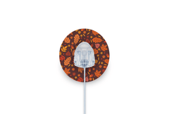 Autumn Leaves Patch - Autosoft 90 for Single diabetes supplies and insulin pumps