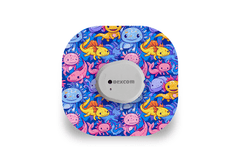 Axolotl Patch for Dexcom G7 / One+ diabetes supplies and insulin pumps