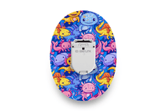 Axolotl Patch - Glucomen Day for Single diabetes supplies and insulin pumps