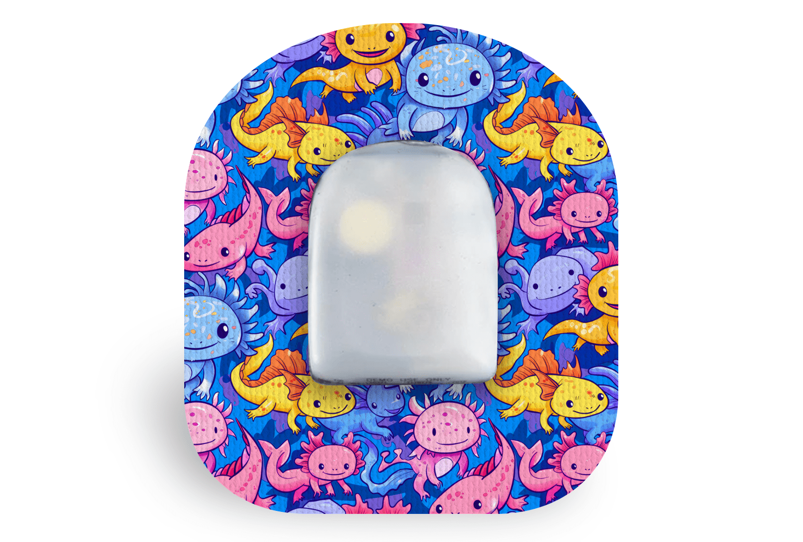 Axolotl Patch - Omnipod for Single diabetes supplies and insulin pumps