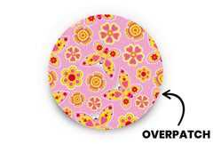 Baby Butterflies Patch - Overpatches for Single diabetes supplies and insulin pumps