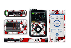 Baseball Sticker for Novopen 4, 5, 6, or Echo diabetes supplies and insulin pumps