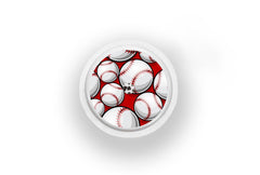 Baseball Sticker for Novopen 4, 5, 6, or Echo diabetes supplies and insulin pumps