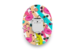 Beach Vibes Patch - Glucomen Day for Single diabetes supplies and insulin pumps