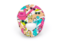 Beach Vibes Patch - Guardian Enlite for Single diabetes supplies and insulin pumps