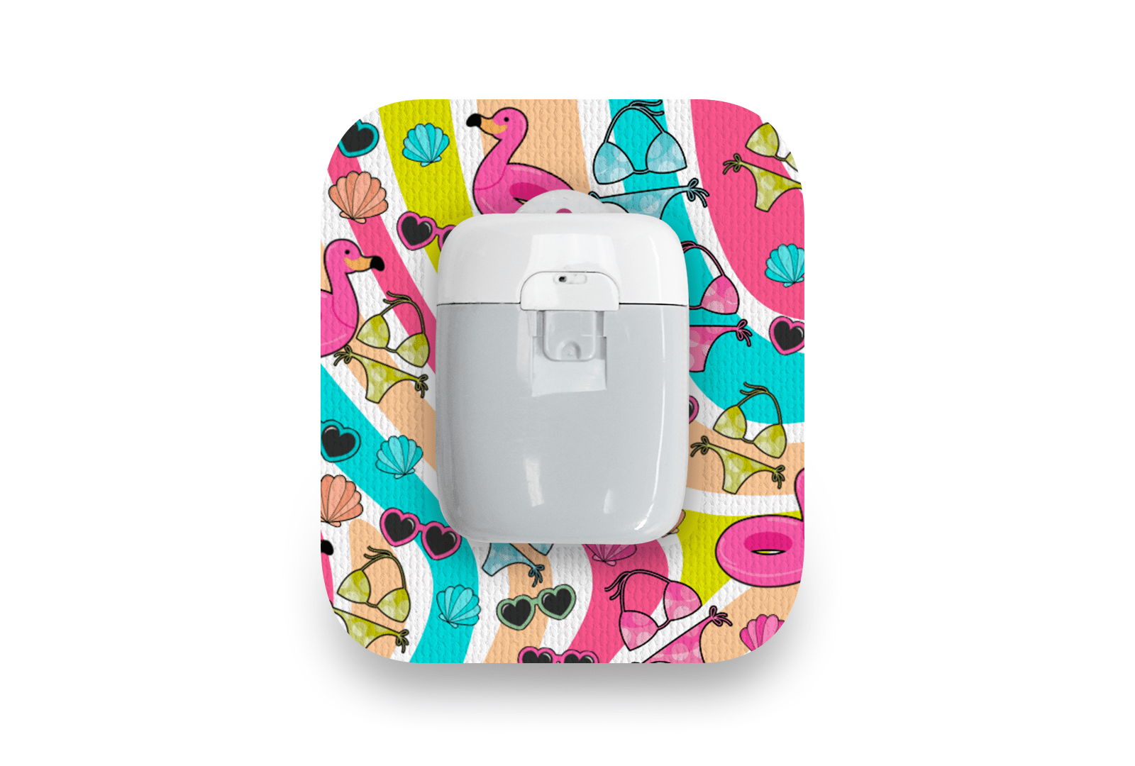 Beach Vibes Patch - Medtrum Pump for Single diabetes supplies and insulin pumps