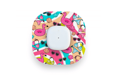 Beach Vibes Patch - Simplera for Single diabetes supplies and insulin pumps