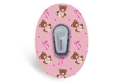 Bears and Bows Patch - Dexcom G6 / One for Single diabetes supplies and insulin pumps