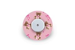 Bears and Bows Patch - Freestyle Libre for Single diabetes supplies and insulin pumps