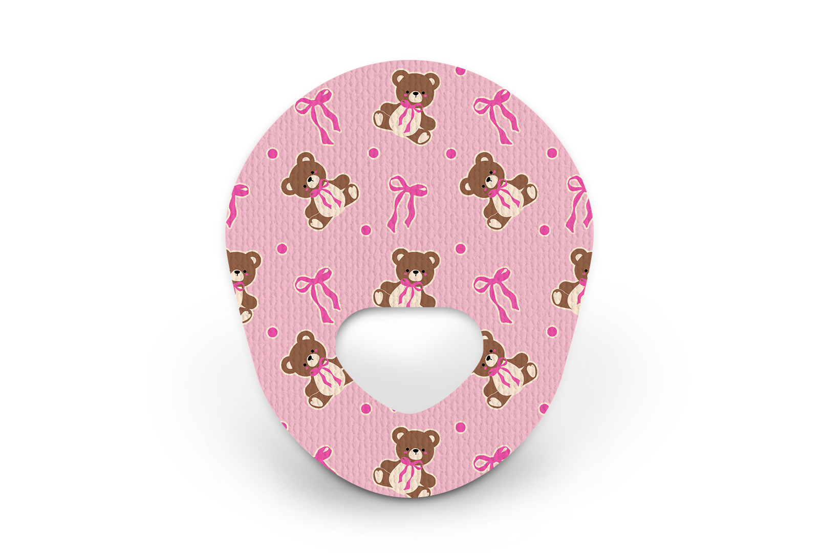 Bears and Bows Patch - Guardian Enlite for Single diabetes supplies and insulin pumps