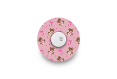 Bears and Bows Patch - Libre 3 for Single diabetes supplies and insulin pumps