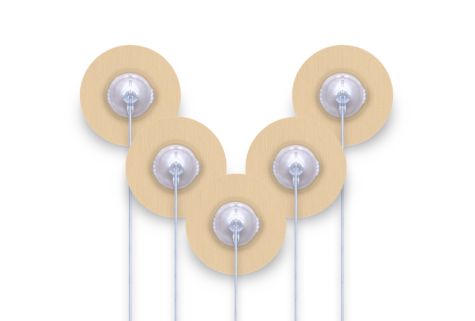 Beige Patch Pack for Ypsomed Mylife Orbit diabetes supplies and insulin pumps