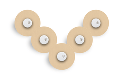 Beige Patch Pack for Libre 3 diabetes supplies and insulin pumps