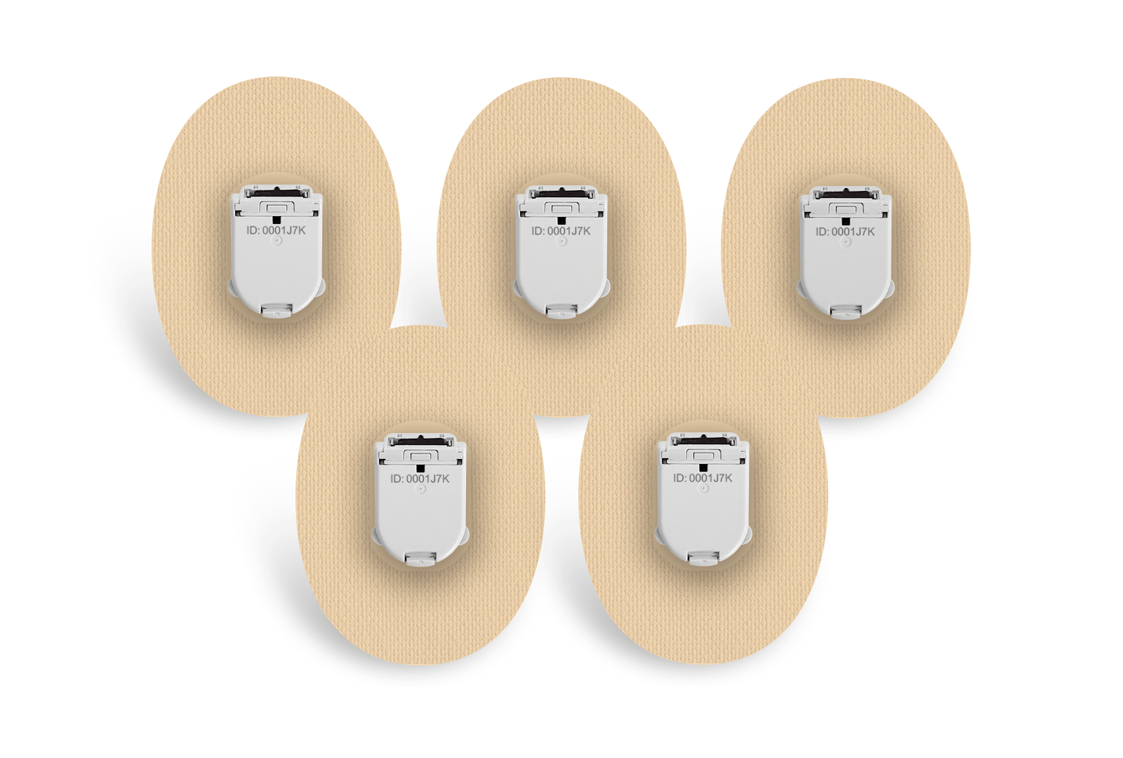 Beige Patch Pack for Glucomen Day diabetes supplies and insulin pumps