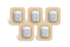 Beige Patch Pack for Medtrum Pump diabetes supplies and insulin pumps
