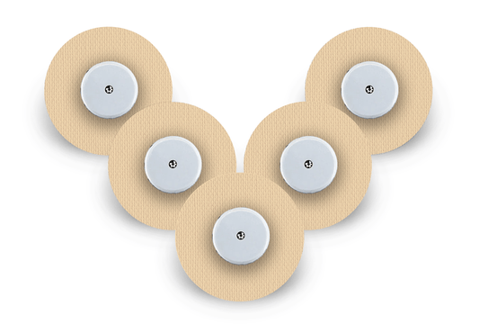 Beige Patch Pack for Freestyle Libre diabetes supplies and insulin pumps
