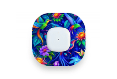 Birds In Paradise Patch - Simplera for Single diabetes supplies and insulin pumps