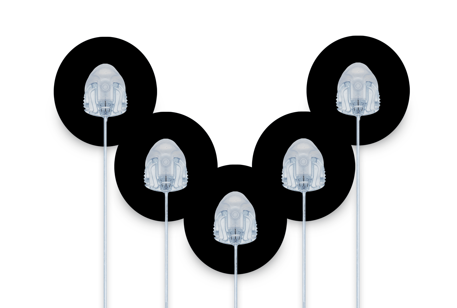 Black Classic Pack for Freestyle Libre diabetes supplies and insulin pumps