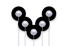 Black Patch Pack for Ypsomed Mylife Orbit diabetes supplies and insulin pumps