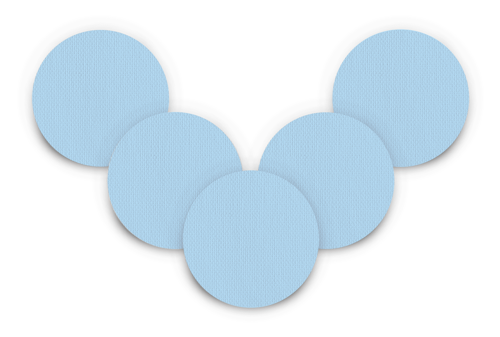 Blue Classic Pack for Generic Overpatch diabetes supplies and insulin pumps