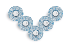 Blue Elephant Patch Pack for Libre 3 - 5 - Pack diabetes supplies and insulin pumps