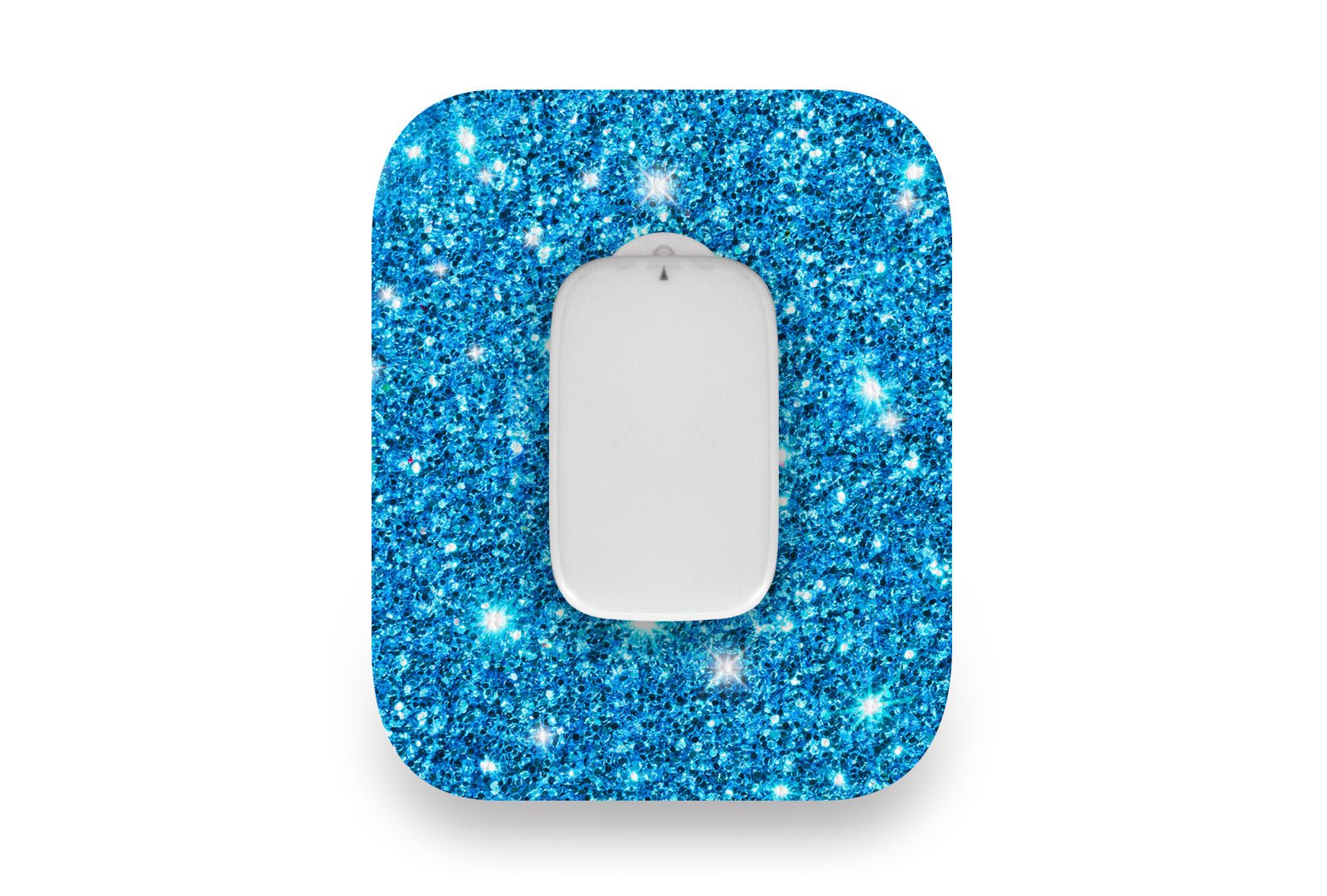Blue Glitter Patch for Medtrum CGM diabetes supplies and insulin pumps