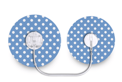 Blue Polka Dot Patch - Minimed Sure - T for Single diabetes supplies and insulin pumps