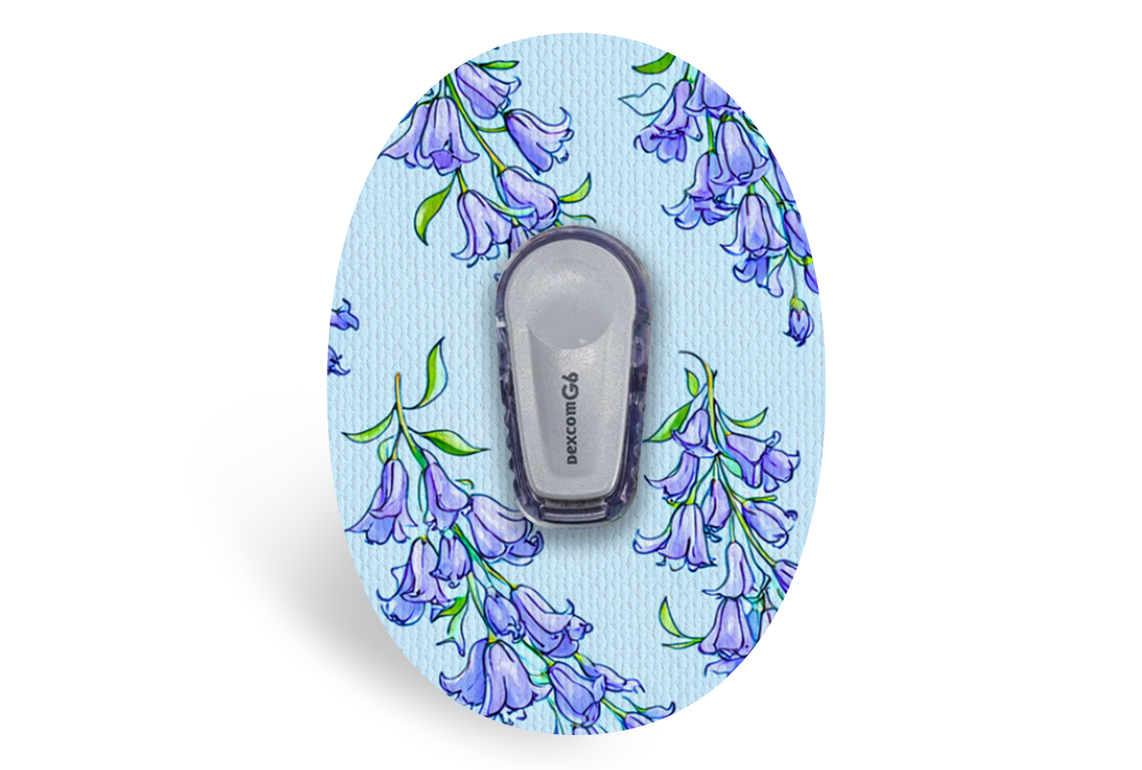 Bluebells Patch - Dexcom G6 / One for Single diabetes supplies and insulin pumps