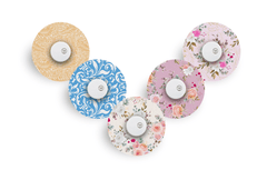 Bridal Patch Pack for Libre 3 - 5 - Pack diabetes supplies and insulin pumps