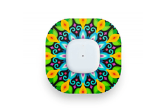 Bright Mandala Patch for Medtrum CGM diabetes supplies and insulin pumps