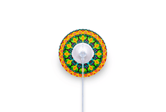 Bright Mandala Patch for mylife Orbit diabetes supplies and insulin pumps