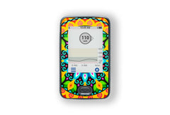 Bright Mandala Sticker for Novopen 4, 5, 6, or Echo diabetes supplies and insulin pumps