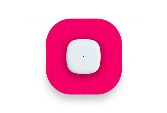 Bright Pink Patch - Simplera for Single diabetes supplies and insulin pumps