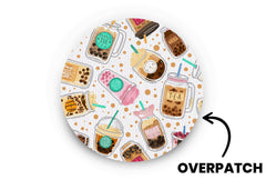 Bubble Tea Patch - Overpatches for Single diabetes supplies and insulin pumps