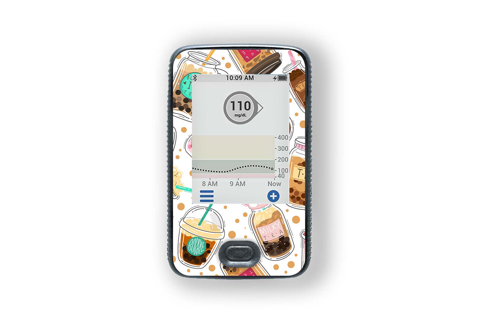 Bubble Tea Sticker for Novopen 4, 5, 6, or Echo diabetes supplies and insulin pumps