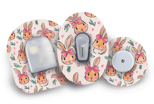 Bunny Patch for Freestyle Libre 2 diabetes supplies and insulin pumps