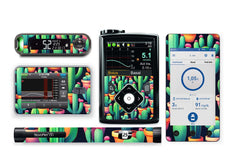 Cactus Sticker for Novopen 4, 5, 6, or Echo diabetes supplies and insulin pumps