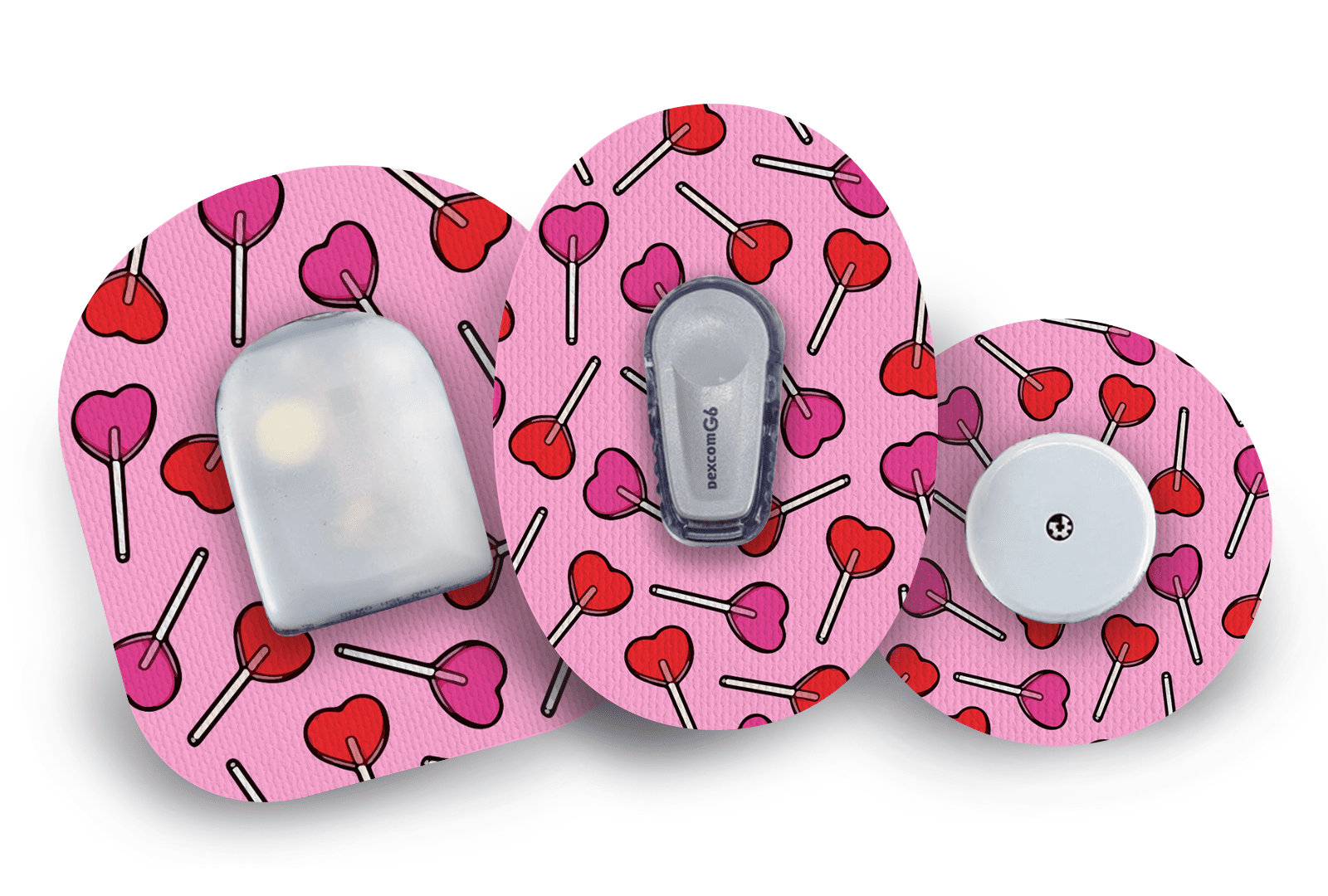 Candy Hearts Patch for Freestyle Libre 2 diabetes supplies and insulin pumps