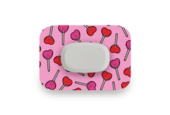 Candy Hearts Patch for GlucoRX Aidex diabetes supplies and insulin pumps