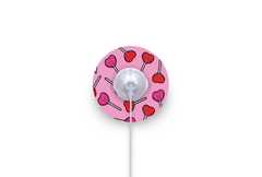 Candy Hearts Patch for mylife Orbit diabetes supplies and insulin pumps