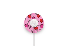 Candy Hearts Patch for Minimed QuickSet diabetes supplies and insulin pumps